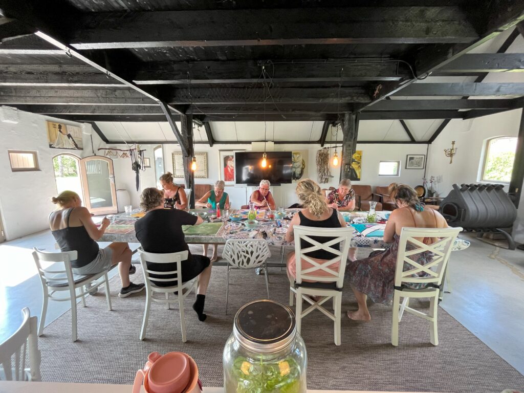 Intuïtief schilderen workshop ermelo gelderland veluwe apeldoorn nunspeet